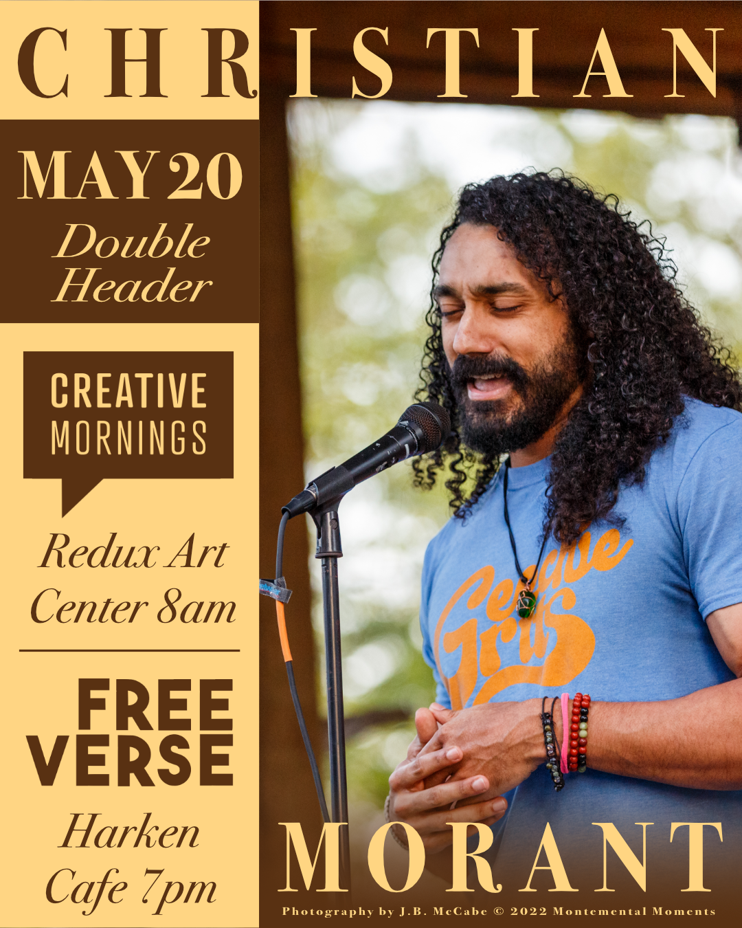 Charleston Double Header: Creative Mornings & Free Verse